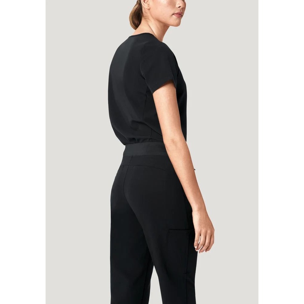 Mandala W_11 Pocket Jogger Regular Black Scrubs Equa-Tek XL NEW - Picture 2 of 9